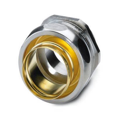 Phoenix Contact WP-G Series Silver Nickel Plated Brass Cable Gland, M40 Thread, 36.5mm min., 45mm max., IP65 [3241064]; 558-224