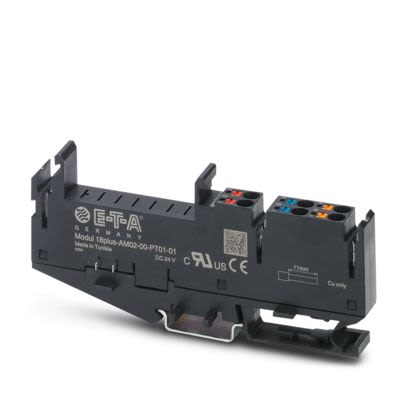 Phoenix Contact 18PLUS Series Base Element for Use with Circuit Breakers [2909870]; 558-250