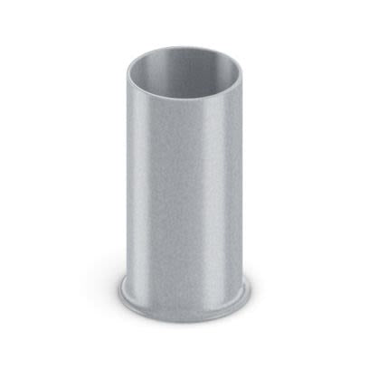 Phoenix Contact, A 70-25 Bootlace Ferrule, 25mm Pin Length, 12.5mm Pin Diameter, Silver [2100022]; 558-305