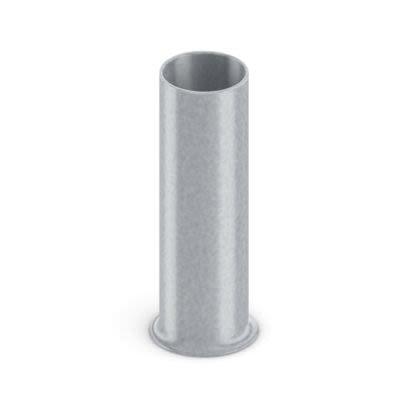 Phoenix Contact, Ferrule A Bootlace Ferrule, 18mm Pin Length, 8.3mm Pin Diameter, Silver [2100033]; 558-306
