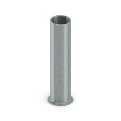 Phoenix Contact Bootlace Ferrule, 15mm Pin Length, 3.5mm Pin Diameter, Silver [2100042]; 558-309