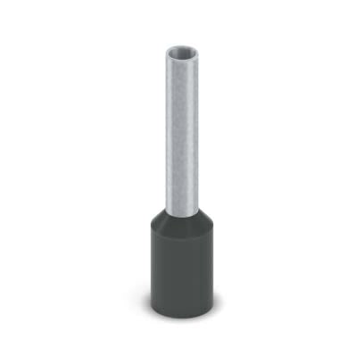 Phoenix Contact, DIN 46228-4 UL 486F Insulated Bootlace Ferrule, 16mm Pin Length, 1.7mm Pin Diameter, Blue [2100080]; 558-317