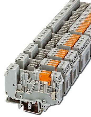 Phoenix Contact 2820725 URELG Series Grey, 0.2 → 4mm², Screw Termination [2820725]; 558-328