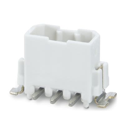 Phoenix Contact PTSM Series Straight Solder PCB Header, 4 Contact(s), 2.5 mm Pitch, 1 Row(s), Shrouded [1839211]; 558-567