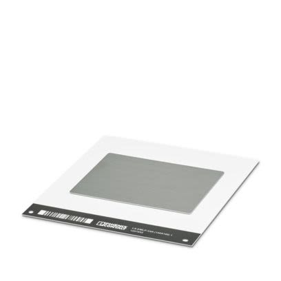 Phoenix Contact Silver Adhesive Heavy duty Label Sheet, Pack of 5Sheets [1207052]; 558-636
