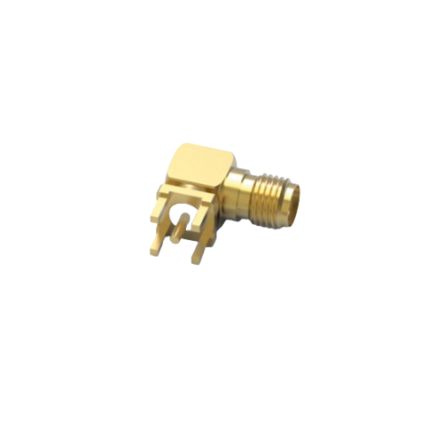 Wurth Elektronik WR-SMA Series, Jack Through Hole SMA Connector, 50Ω, PCB Termination, Right Angle Body [60316002111357]; 558-878