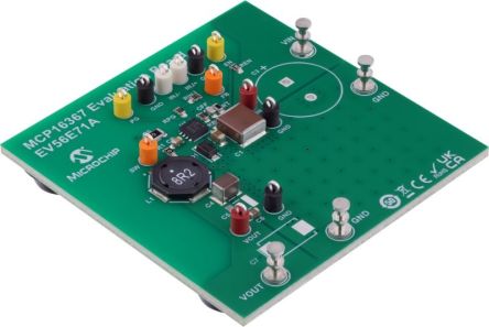 Microchip EV56E71A Step-Down Converter for MCP16367 for DC-DC Conversion [EV56E71A]; 559-435