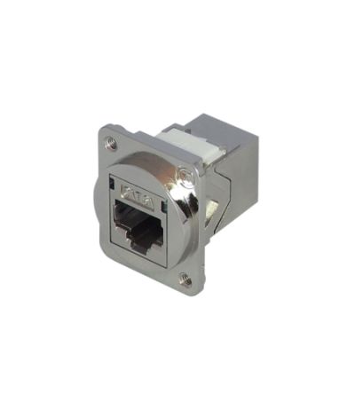 TUK Limited SGACK Series RJ45 Panel Mount Coupler, Cat6a, Shielded [SGACK2SDSPM#24]; 563-909