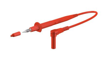 Staubli Test lead, 20A, 1kV, Red, 150cm Lead Length [66.9007-15022]; 564-837