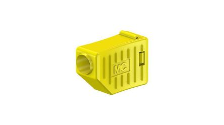 Staubli, Yellow PVC, TPE Test Clip Insulator For Test Clip [22.2060-24]; 564-851