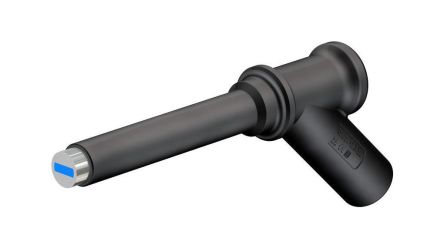 Staubli Black, Plug Test Connector Adapter With CuZn contacts and Nickel Plated - Socket Size: 4mm [66.9509-21]; 564-852