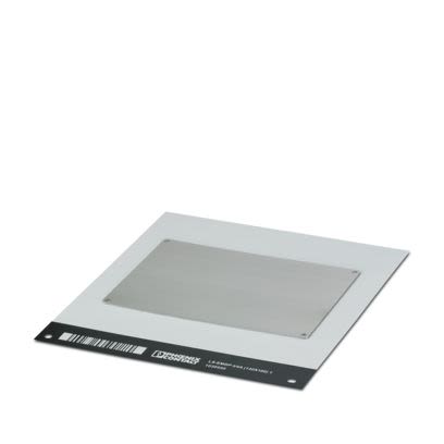 Phoenix Contact, LS-EMSP-V4A (140X100) 1 Stainless Steel Label for use with TOPMARK LASER, TOPMARK NEO [1030550]; 565-626
