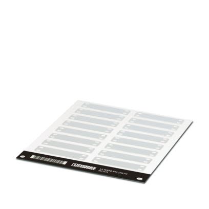 Phoenix Contact LS-WMTB-V4A Cable Tie Cable Marker, Silver, Pre-printed "Unlabeled", for Conductors And Cables, 0831518 [0831518]; 565-672