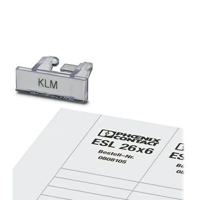 Phoenix Contact, EMLP Marker Carrier for use with Terminal Blocks [0809395]; 565-684