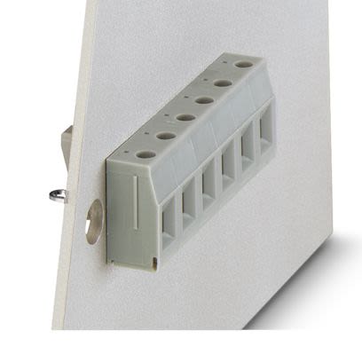 Phoenix Contact, VDFK 4/K-DP, 1 Way, , Pluggable Terminal Block, Feed Through Header, Solder Termination, 0709220 [0709220]; 565-694