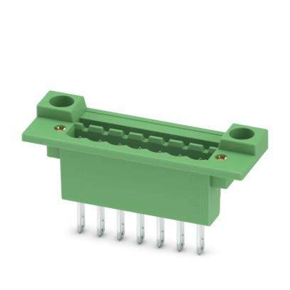 Phoenix Contact, 5mm Pitch, 5/..-GF, DFK-MSTB 2, 7 Way, , Pluggable Terminal Block, Feed Through Header, Threaded [0710073]; 565-697