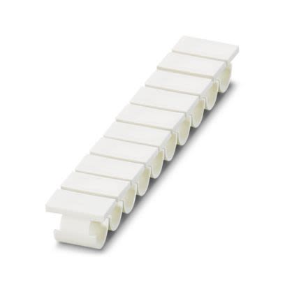 Phoenix Contact SD-WMTB Slide On Cable Marker, White, Pre-printed "Unlabeled", 2.5 → 4.7mm Cable, for [1013562]; 565-739