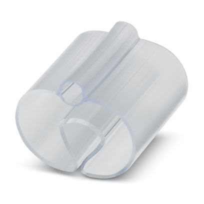 Phoenix Contact PATG Slide On Cable Marker Carrier, Clear, Pre-printed "Unlabeled", 14 → 22mm Cable, for [0808037]; 565-767