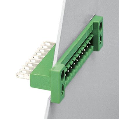 Phoenix Contact, 5mm Pitch, 5/..-G, DFK-MSTB 2, 14 Way, , Pluggable Terminal Block, Feed Through Header, Feed Through, [0707219]; 565-777