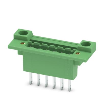 Phoenix Contact, 5mm Pitch, 5/..-GF, DFK-MSTB 2, 6 Way, , Pluggable Terminal Block, Feed Through Header, Threaded [0710060]; 565-785