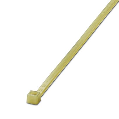 Phoenix Contact Cable Ties, Standard, 290mm x 4.8 mm, Clear Polyamide, Pk-100 [3240788]; 566-100