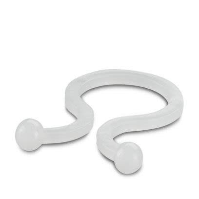 Phoenix Contact Clear Silicone twist tie, 20.3mm Max. Bundle [3241107]; 566-107