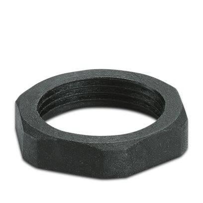 Phoenix Contact Black Polyamide Cable Gland Locknut, PG21mm Thread [3241228]; 566-127