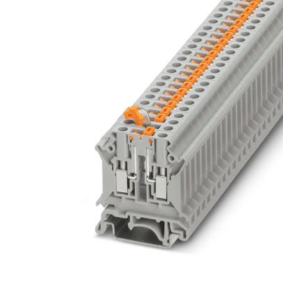 Phoenix Contact 3000563 Grey, 1.5mm², 1-Level, Screw Termination [3000563]; 566-135