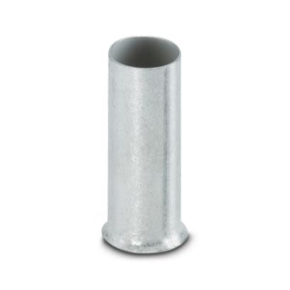 Phoenix Contact Ferrule, 20mm Pin Length, 7.3mm Pin Diameter, Silver [3200386]; 566-141