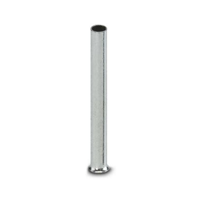Phoenix Contact Ferrule, 18mm Pin Length, 1.7mm Pin Diameter, Silver [3202601]; 566-144