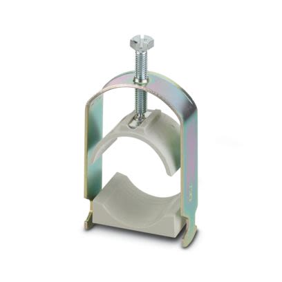 Phoenix Contact Silver Steel cable clamp, 56mm Max. Bundle [3240260]; 566-146