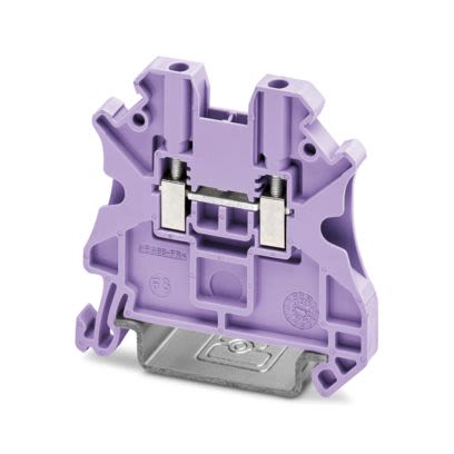 Phoenix Contact 1467080 Violet, 1.5mm², 1-Level, Screw Termination [1467080]; 566-189