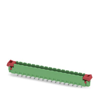 Phoenix Contact Straight Solder PCB Header, 16 Contact(s), 5.08 mm Pitch, 1 Row(s), Shrouded [1808609]; 566-268