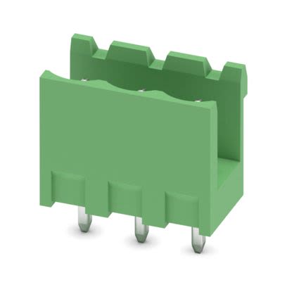 Phoenix Contact Straight Solder PCB Header, 3 Contact(s), 5 mm Pitch, 1 Row(s), Shrouded [1753453]; 566-277