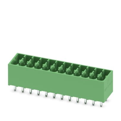 Phoenix Contact Wave Soldering Mount PCB Header, 24 Contact(s), 3.5 mm Pitch, 2 Row(s), Unshrouded [1053853]; 567-167