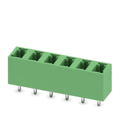 Phoenix Contact Straight Solder PCB Header, 6 Contact(s), 5.08 mm Pitch, 1 Row(s), Shrouded [1836338]; 567-173