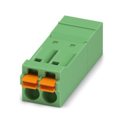 Phoenix Contact PCB Connector, 2-Contact, 3.5mm Pitch, PCB Mount, 1-Row, Push In Spring Termination [1843980]; 567-177