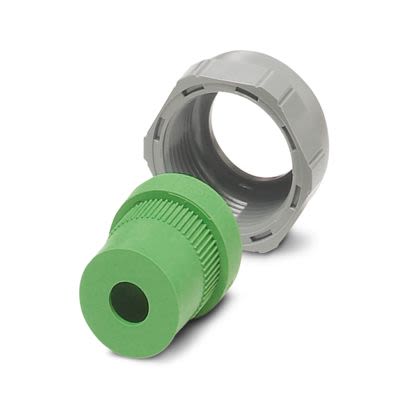 Phoenix Contact Grey TPE Cable Gland, PG16mm Thread, 7mm min., 10.5mm max., IP67 [1853751]; 567-199