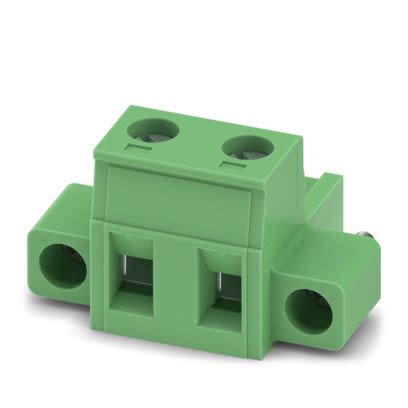 Phoenix Contact PCB Terminal Block, 8-Contact, 7.62mm Pitch, Push-In, 1-Row, Socket Termination [1858769]; 567-201