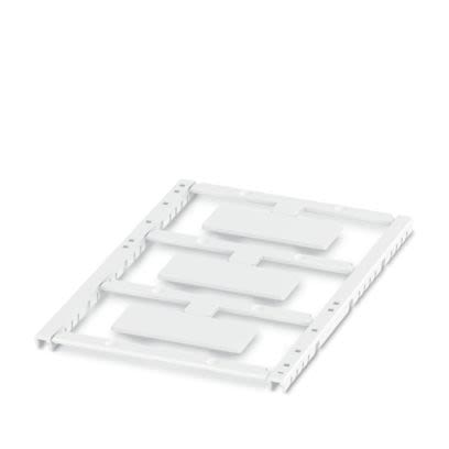 Phoenix Contact Cable Marker, White, 6mm Cable, for Cable Marker, 1014086 [1014086]; 567-227