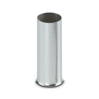 Phoenix Contact Ferrule, 40mm Pin Length, 14.5mm Pin Diameter, Silver [3241242]; 567-306