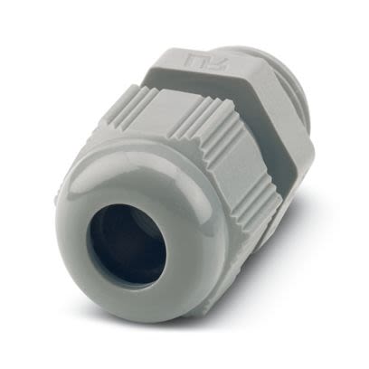 Phoenix Contact Silver Polyamide Cable Gland, PG9mm Thread, 4mm min., 8mm max., IP66, IP68 [1411141]; 567-328
