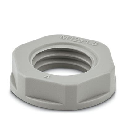 Phoenix Contact Polyamide Cable Gland Locknut, M12mm Thread [1411205]; 567-334