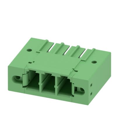 Phoenix Contact PC 5/..-GF Series Solder PCB Header, 3 Contact(s), 7.62 mm Pitch, 1 Row(s), Shrouded [1720806]; 567-363
