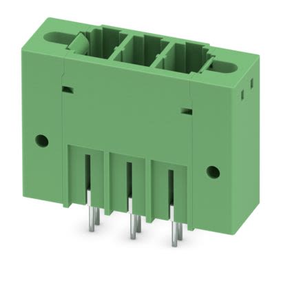 Phoenix Contact PCV 5/..-GF Series Solder PCB Header, 3 Contact(s), 7.62 mm Pitch, 1 Row(s), Shrouded [1720916]; 567-365