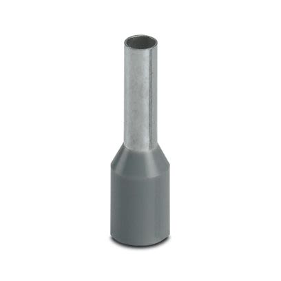 Phoenix Contact Insulated Ferrule, 8mm Pin Length, 2.3mm Pin Diameter, Grey [1213201]; 567-372