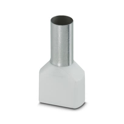 Phoenix Contact Insulated Ferrule, 16mm Pin Length, 8.5mm Pin Diameter, White [1213207]; 567-375