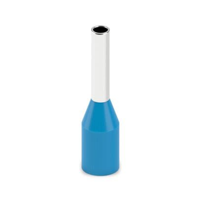 Phoenix Contact Insulated Ferrule, 6mm Pin Length, 1.3mm Pin Diameter, Light Blue [2100106]; 567-381