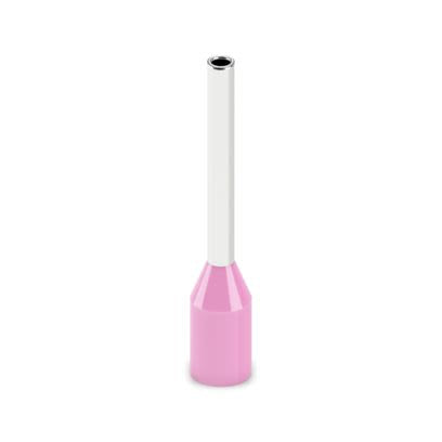 Phoenix Contact Insulated Ferrule, 8mm Pin Length, 0.8mm Pin Diameter, Yellow [2100139]; 567-383