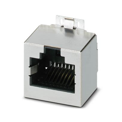 Phoenix Contact Female RJ45 Connector, PCB Mount, Through Hole Straight 1 Port 8 -Way [1149611]; 567-410